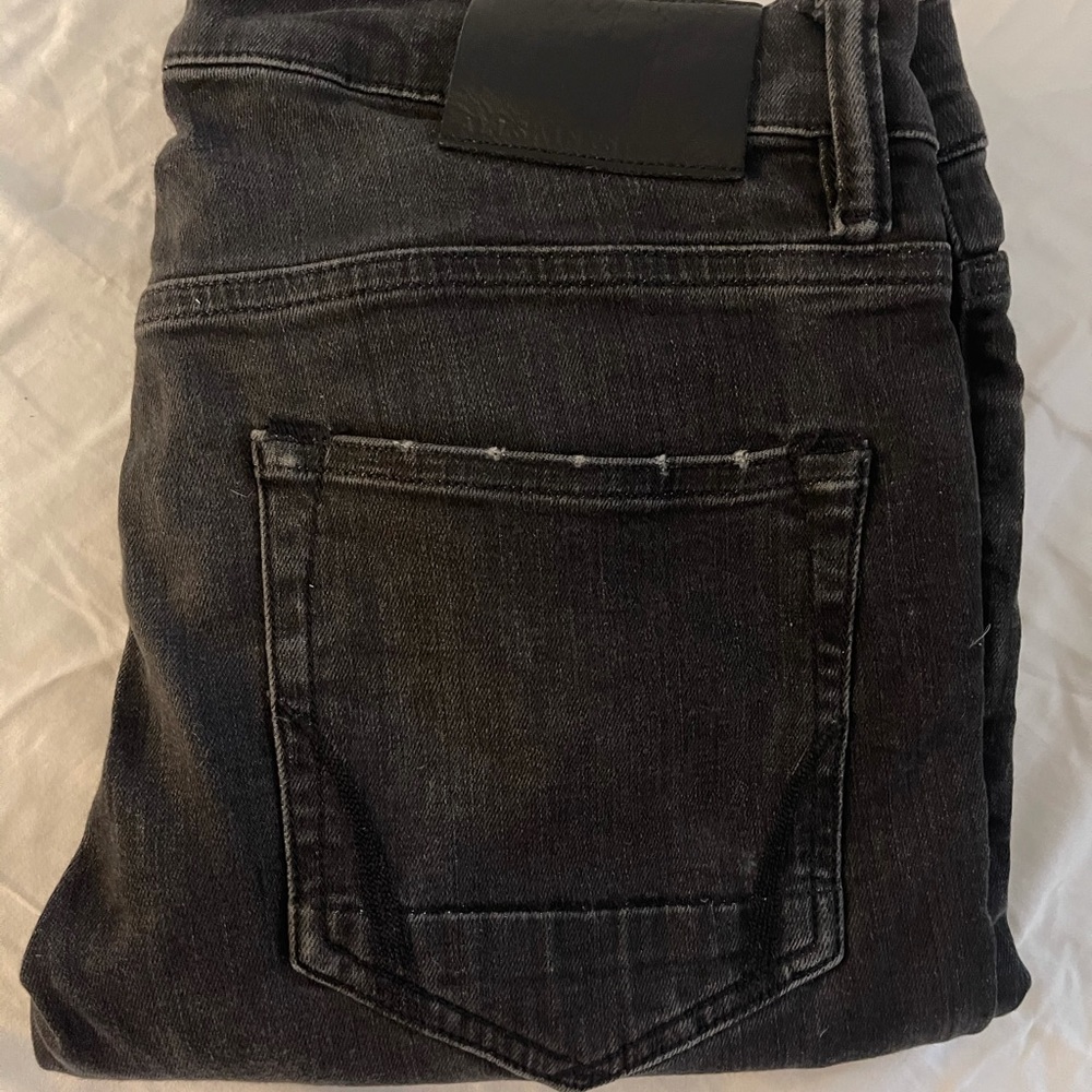 Mens All Saints black jeans